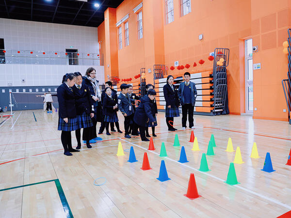 在校100天庆典,南通惠立学校